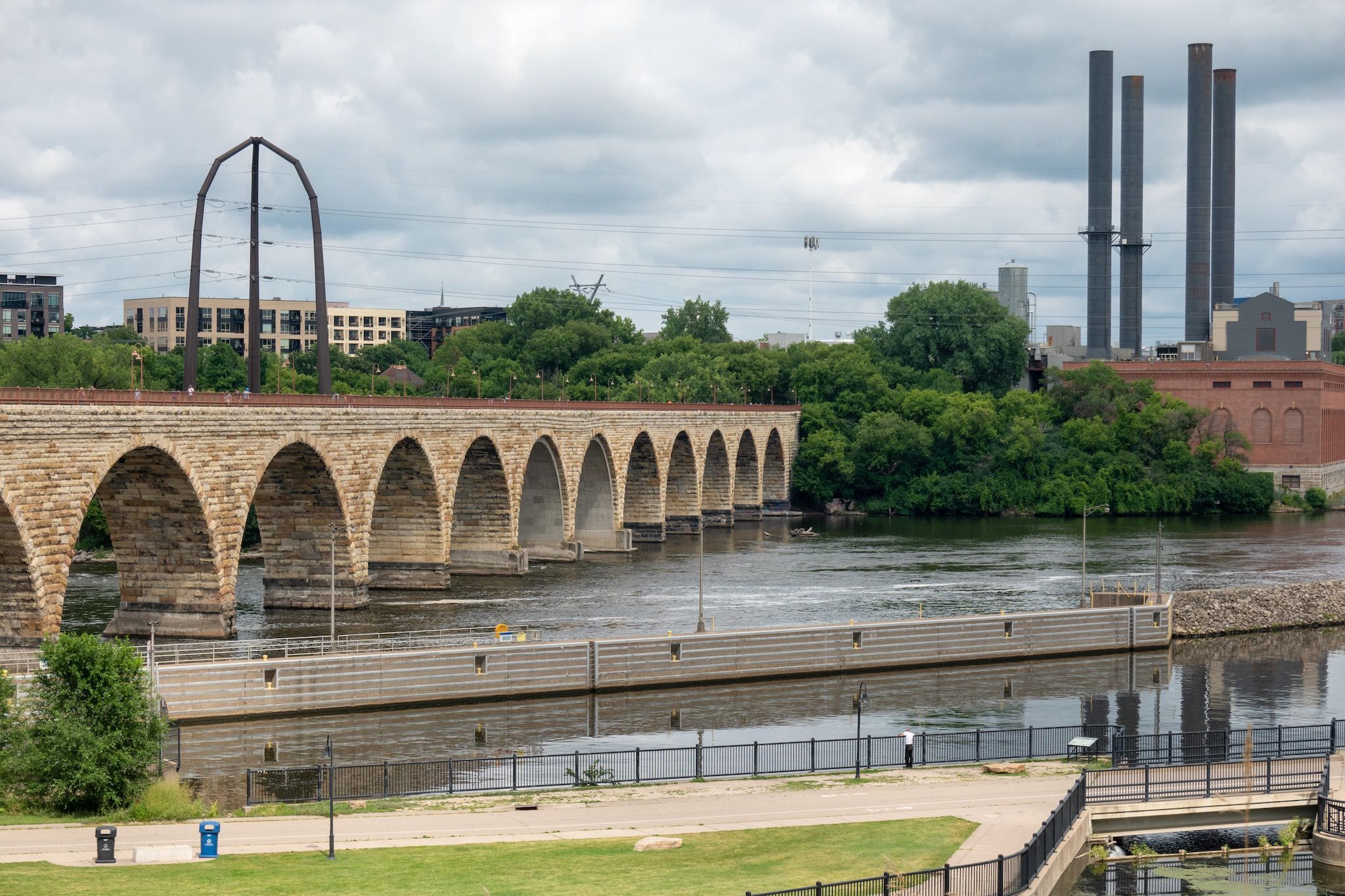 Stone Arch Bridge Minneapolis